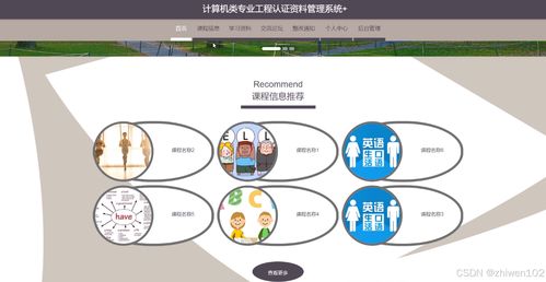 基于Node.js與Vue的計算機類專業工程認證資料管理系統設計與實現
